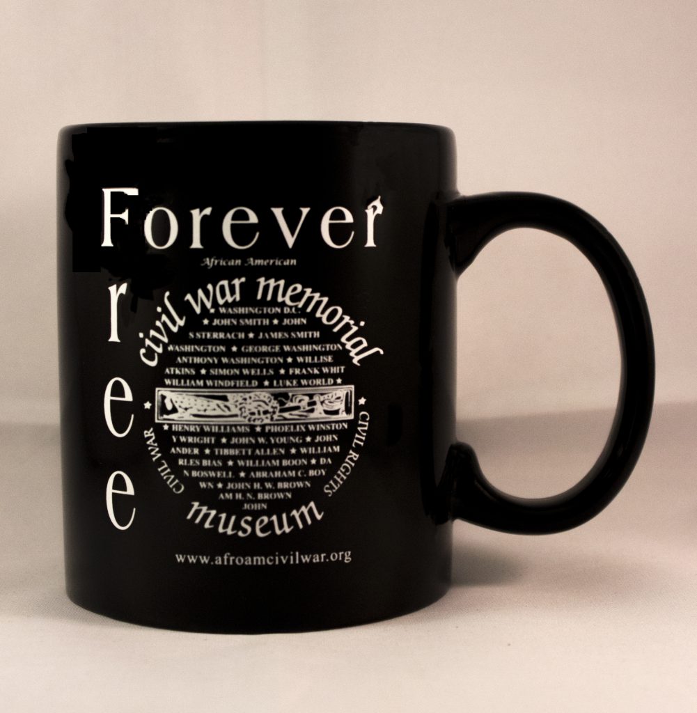 Black Forever Free Mug