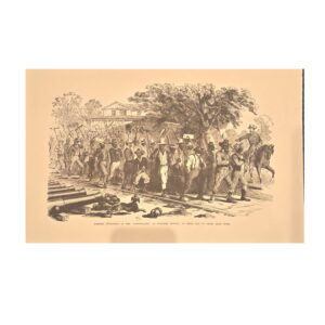 Morning Mustering Of The Contrabands At Fortress Monroe On Their Way To Their Days Work
