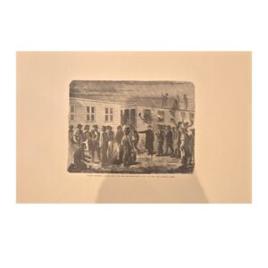 Negro Recruits Taking The Cars For Murfreesboro, Tennessee To Join The Federal Army