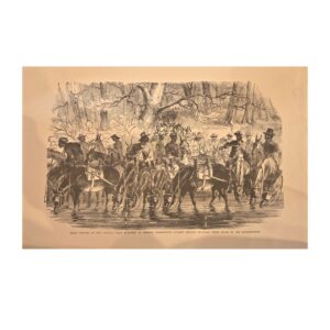 Negro Drivers Of The Baggage Train Attached To General Pleasonton's Cavalry Brigade Watering Their Mules In The Rappahannock (11)