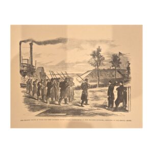 Our Colored Troops At Work The First Louisiana Native Guards Disembarking At Fort Monroe Louisiana (24)
