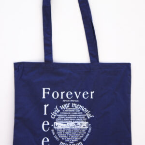 Navy Forever Free Tote Bag