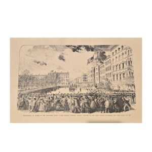 Presentation Of Colors To The Twentieth United States Colored Infantry Colonel Bartram At The Union League Clubhouse New York (20)